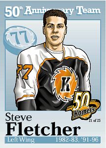 Steve Fletcher, No. 77